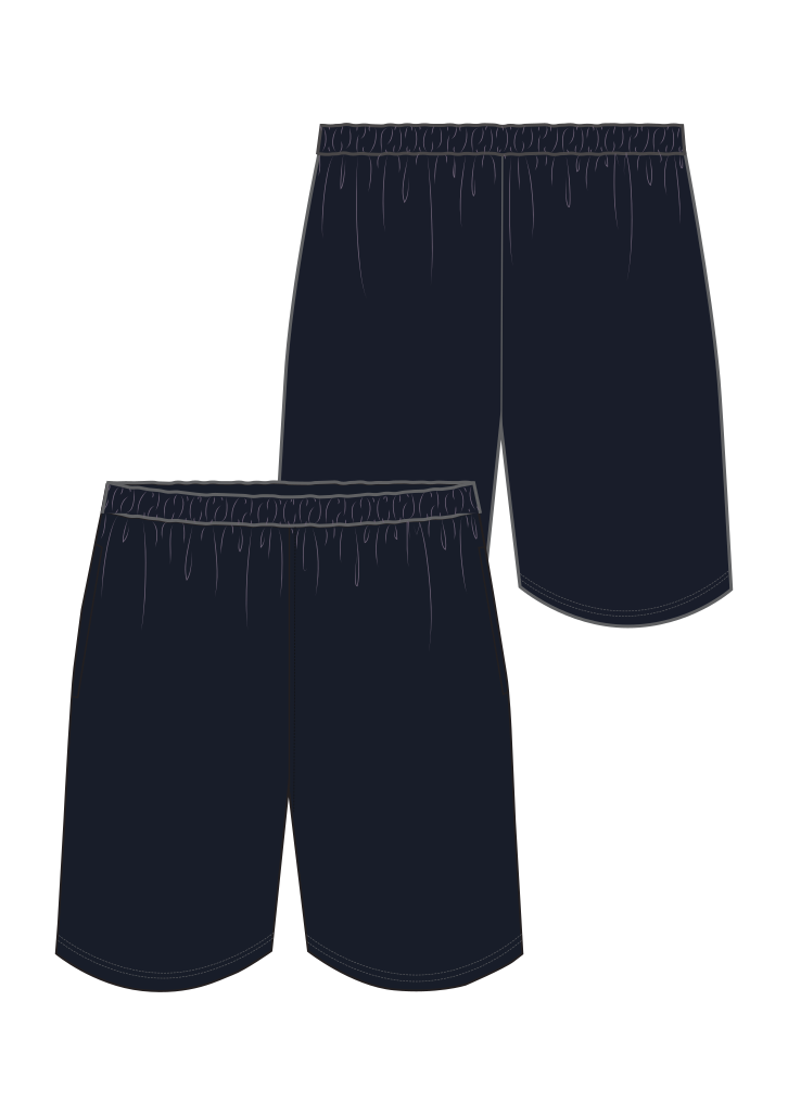 Hastings Christian School PE Shorts Navy Kids