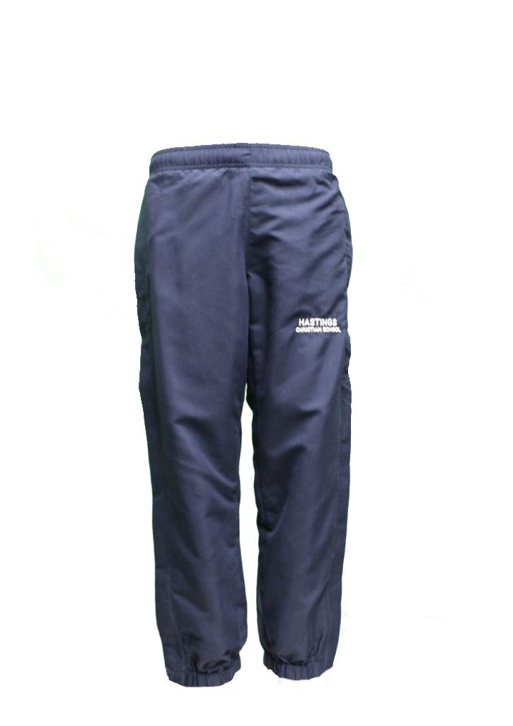 Hastings Christian School Trackpants Navy